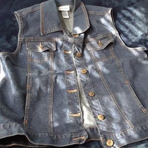 Vicki Blue jean vest